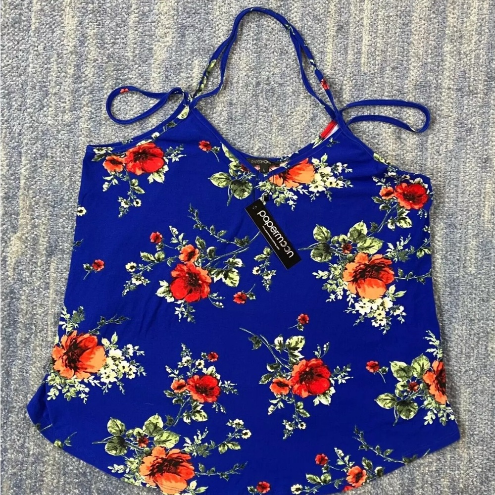Papermoon Blue Floral Camisole